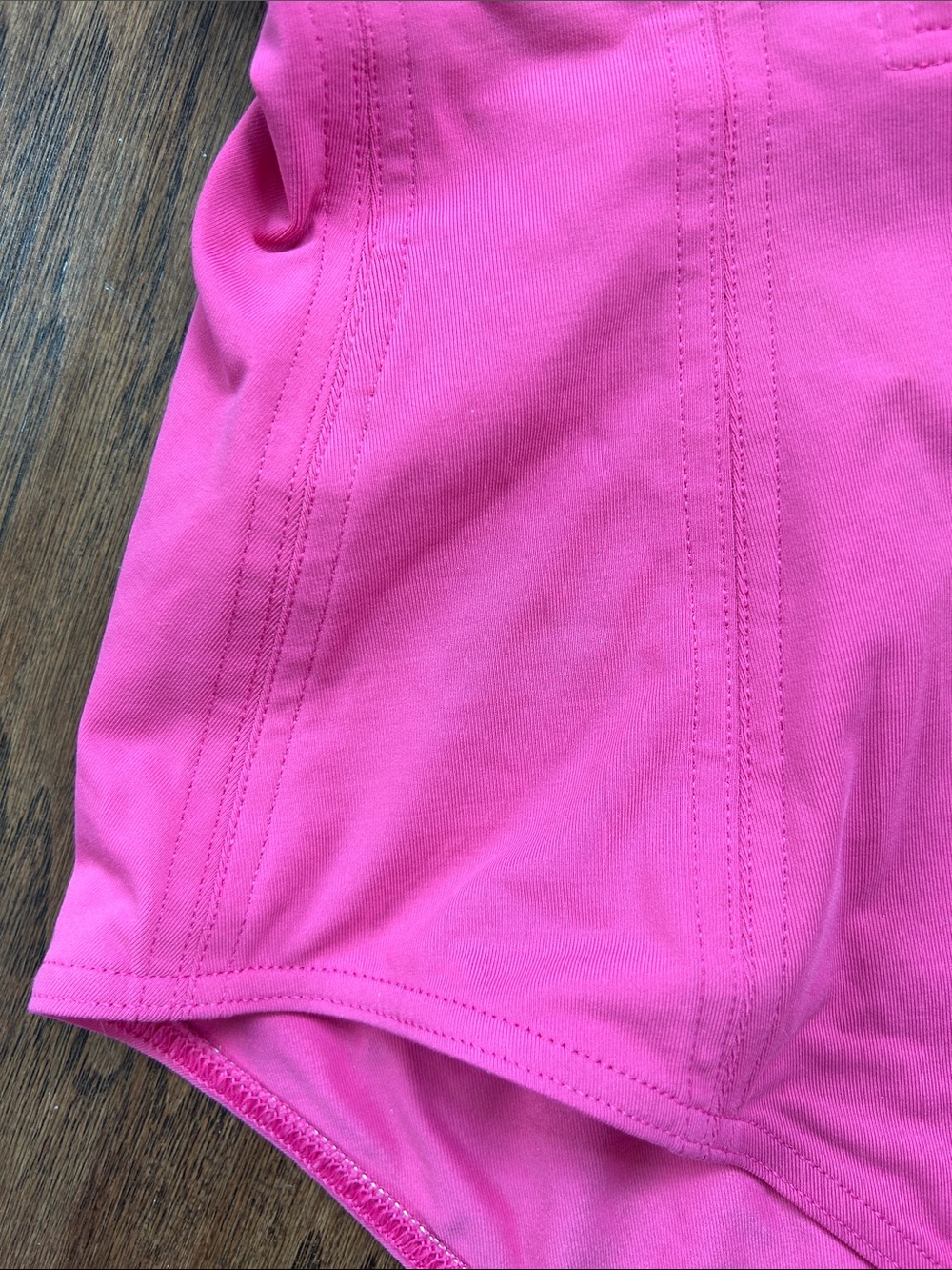 Eres Nikko Mila Lace-Up Bandeau Bathing Suit BRIGHT PINK Great Condition - Picture 13 of 16